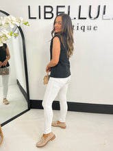 The Charlie - White Skinny Jeans